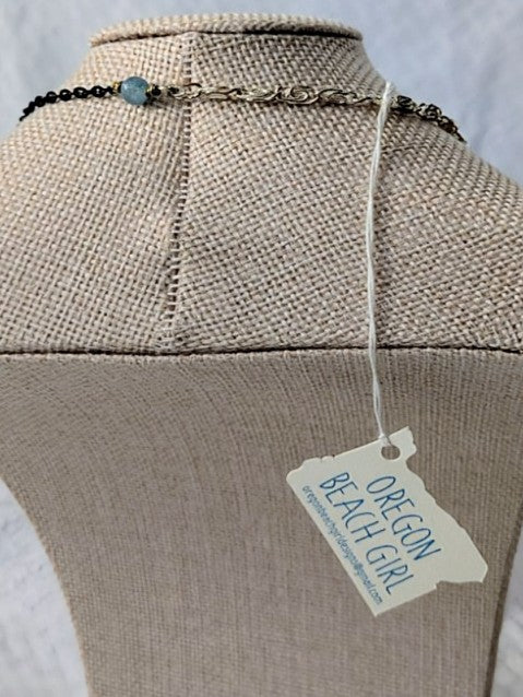 Aquamarine Beryl Necklace (Matching Earrings Sold Separately)