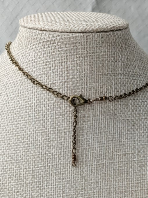 Citrine Pendant with Lapis Lazuli Pendant