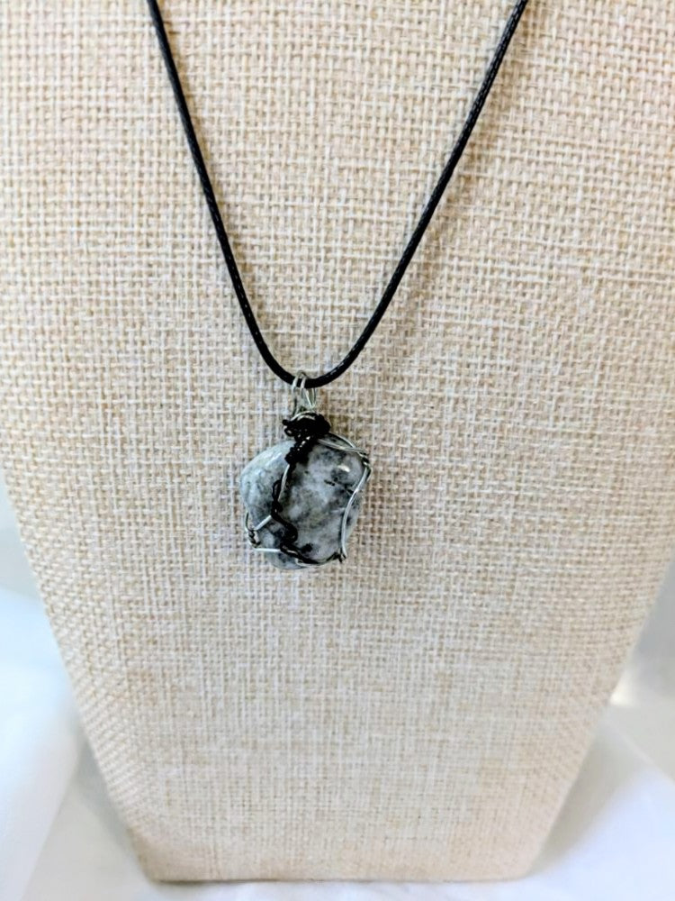 Natural Beauty Tumbled Rock Necklace