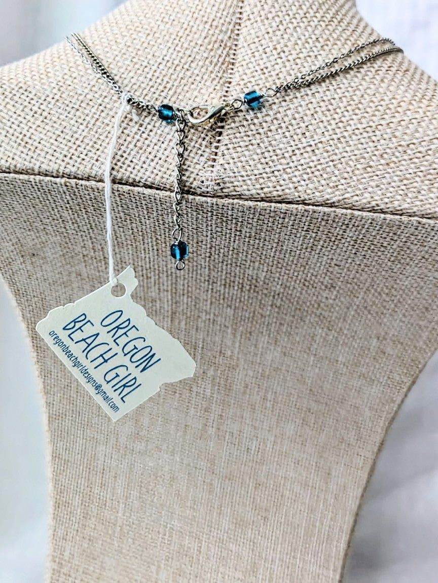 Teardrop Druzy Quartz Choker