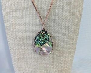 Teardrop Abalone Necklace