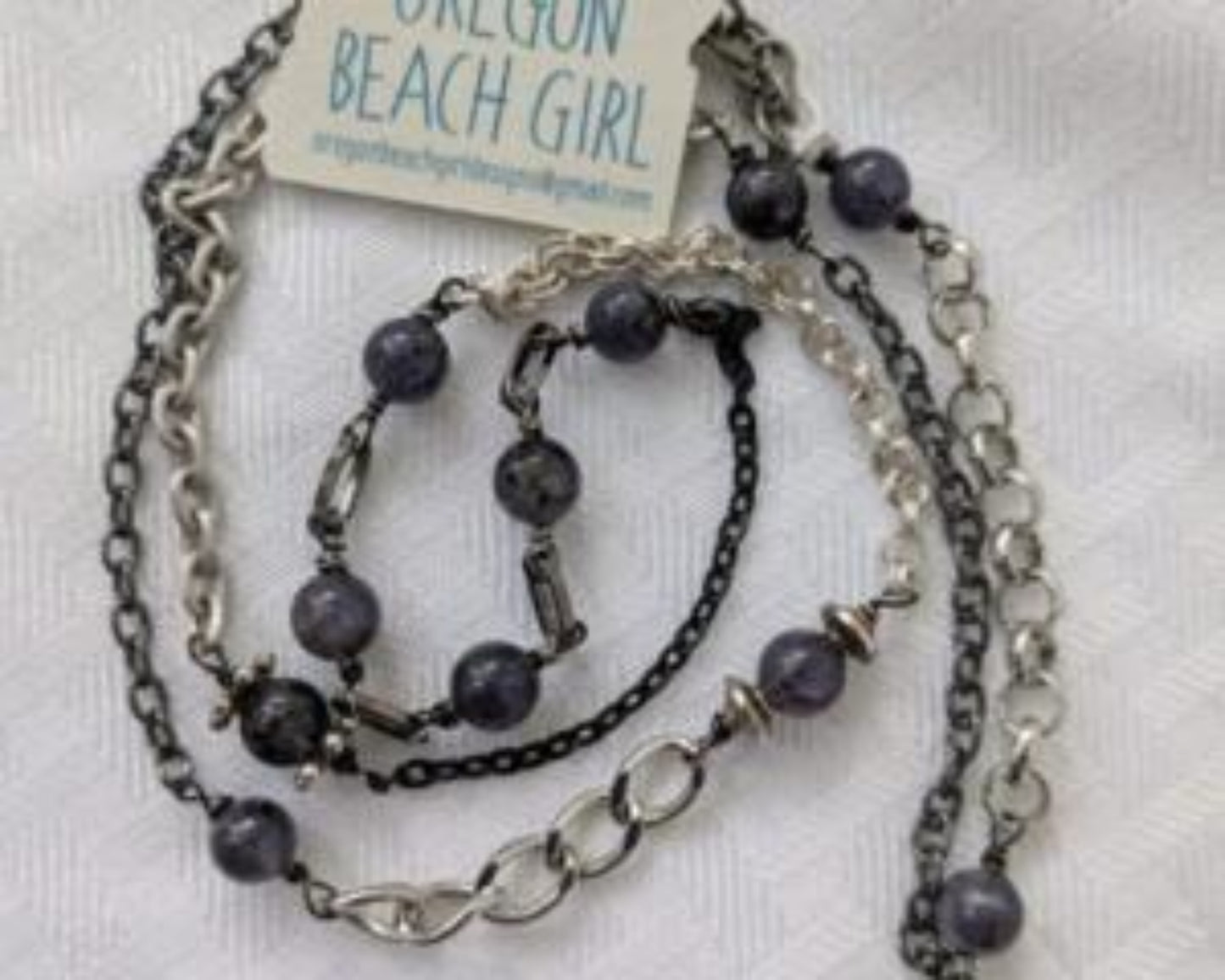 Iolite Necklace (Matching Earrings sold separately)
