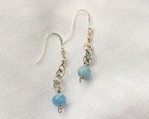 Aquamarine Beryl Earrings (Matching Necklace sold separately)