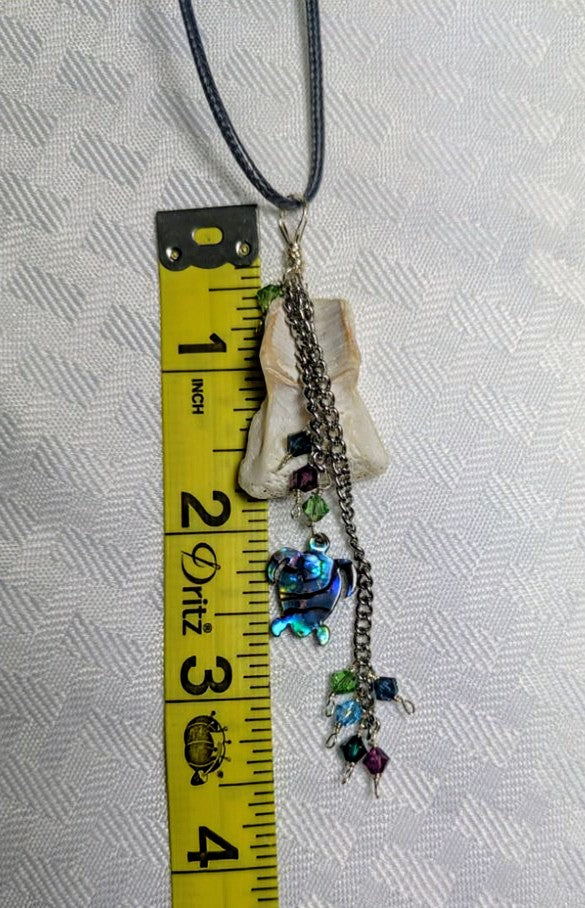 Abalone Sea Turtle with Shell Necklace