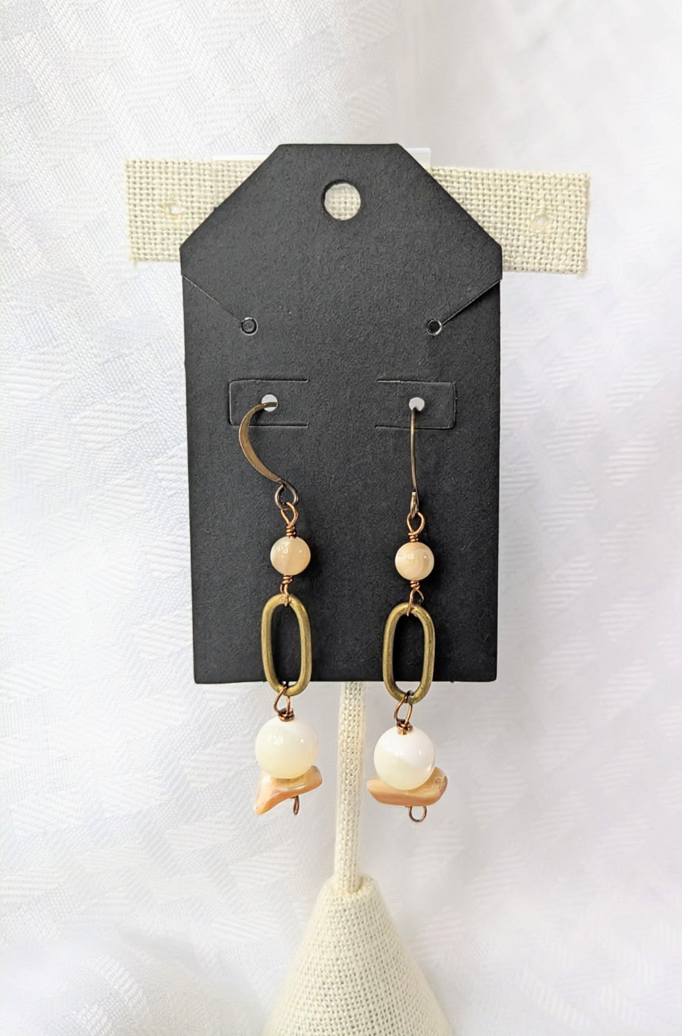 Abalone and Mother of Pearl Earrings (Matching Necklace sold separately)
