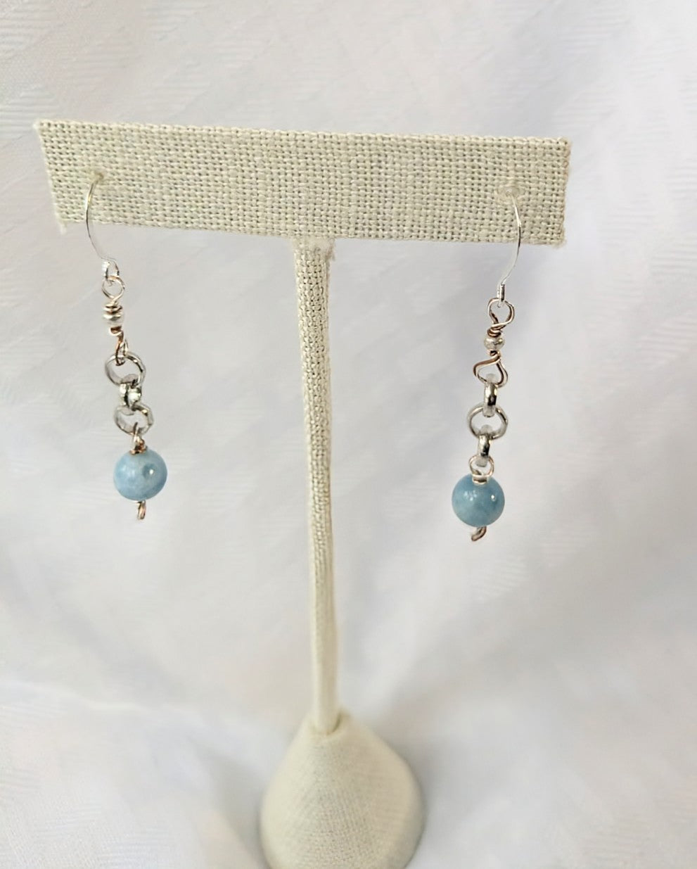 Aquamarine Beryl Earrings (Matching Necklace sold separately)