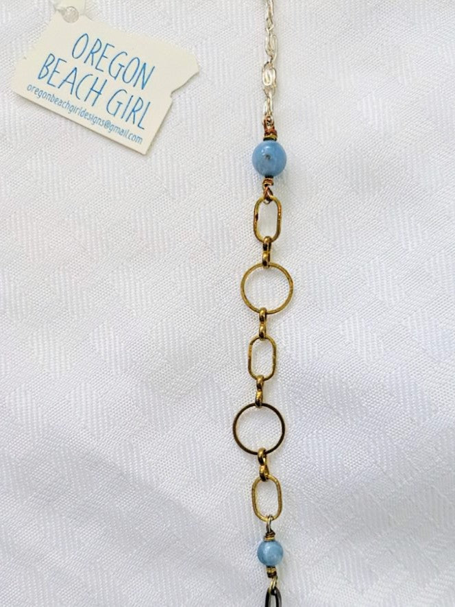 Aquamarine Beryl Necklace (Matching Earrings Sold Separately)