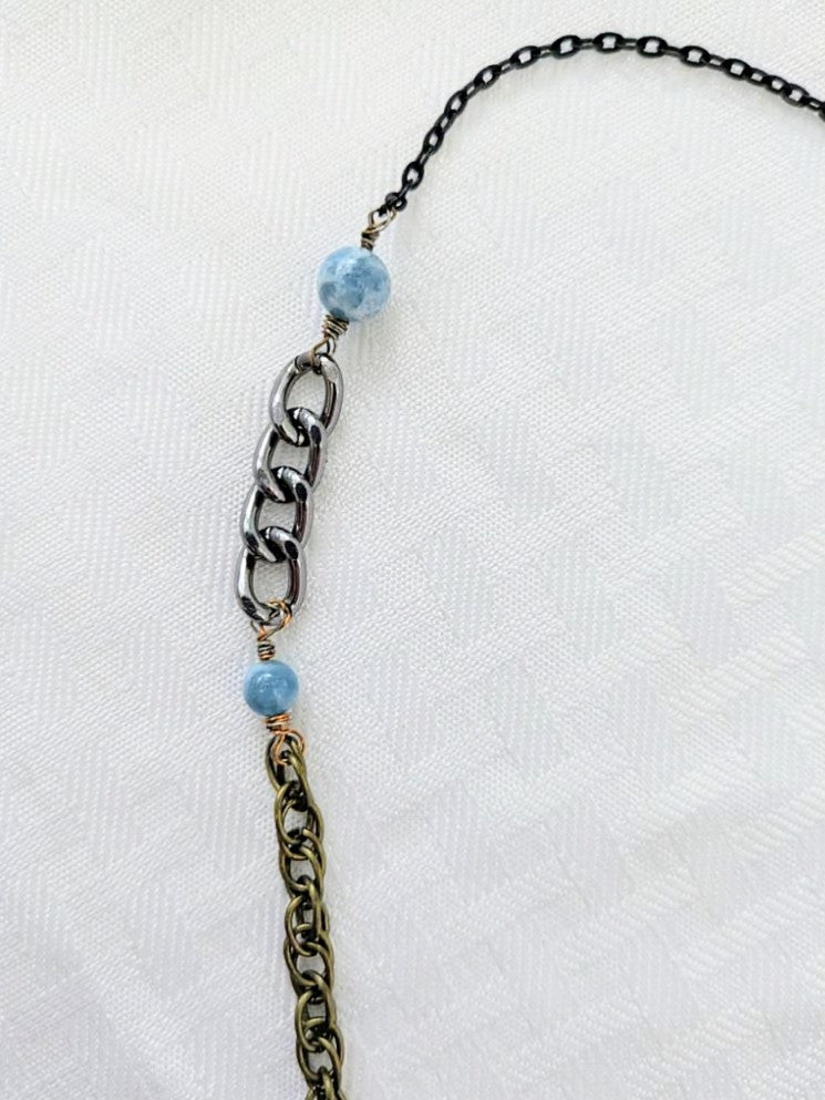 Aquamarine Beryl Necklace (Matching Earrings Sold Separately)