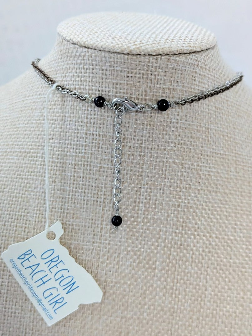 Artistic Sodalite Heart Necklace