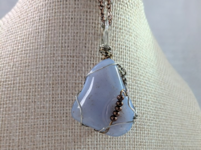 Chalcedony Pendant