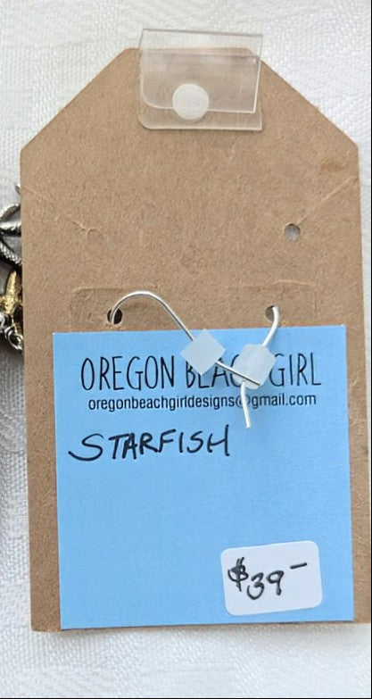 Double Starfish Earrings