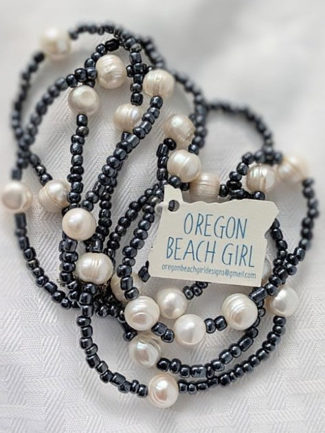 Freshwater Pearl Rope Necklace