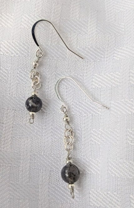 Iolite Earrings (Matching Necklace sold separately)