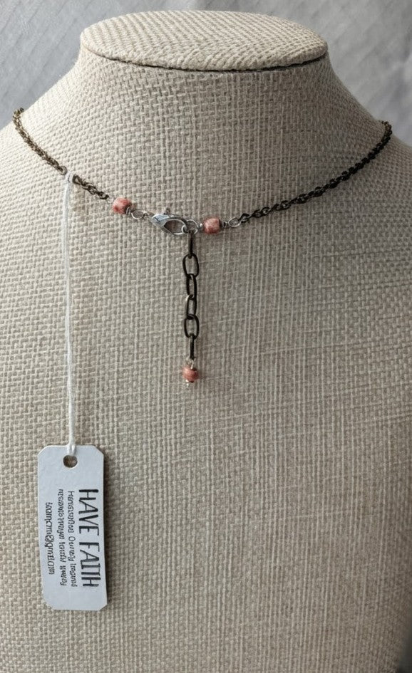 Multi-Charm Flower Pendant