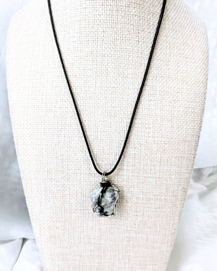 Natural Beauty Tumbled Rock Necklace