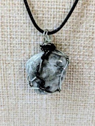 Natural Beauty Tumbled Rock Necklace