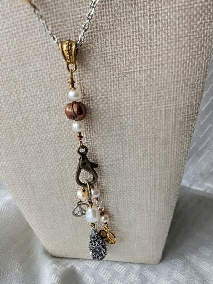 "Peace" Multi-Charm Pendant