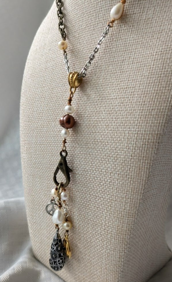 "Peace" Multi-Charm Pendant