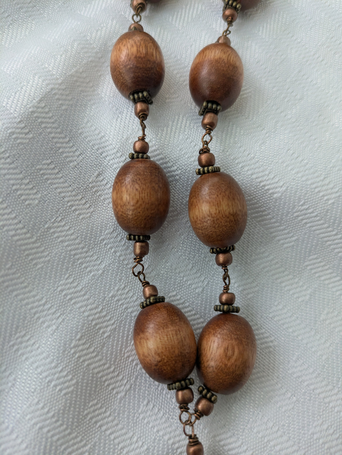St. Francis Prayer Beads (two medals) with prayer card