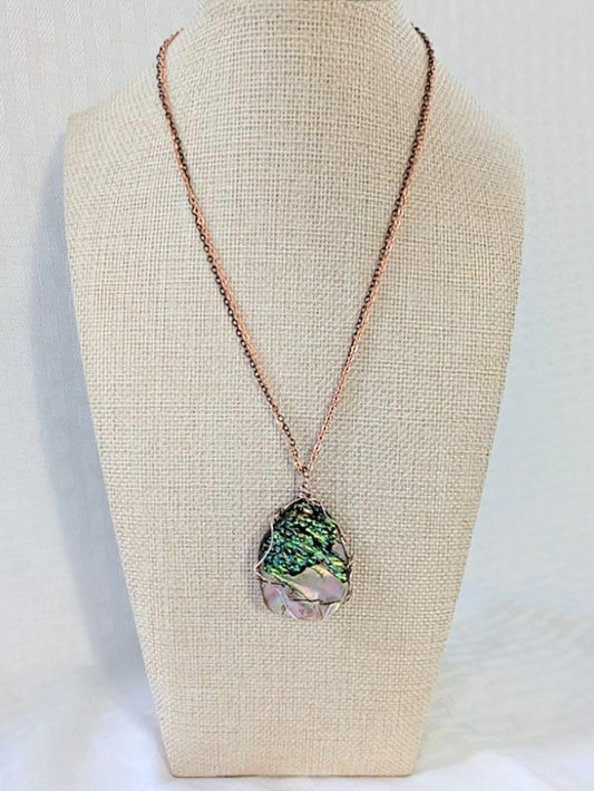 Teardrop Abalone Necklace