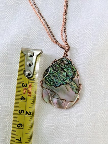 Teardrop Abalone Necklace