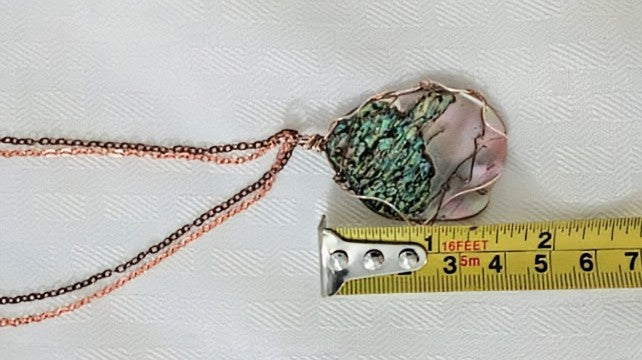 Teardrop Abalone Necklace